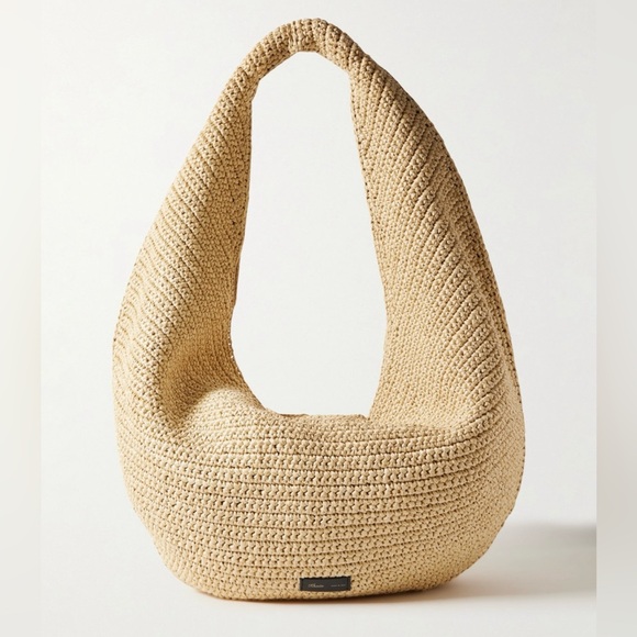 KHAITE Handbags - Khaite Olivia Large Raffia Bag, Natural raffia